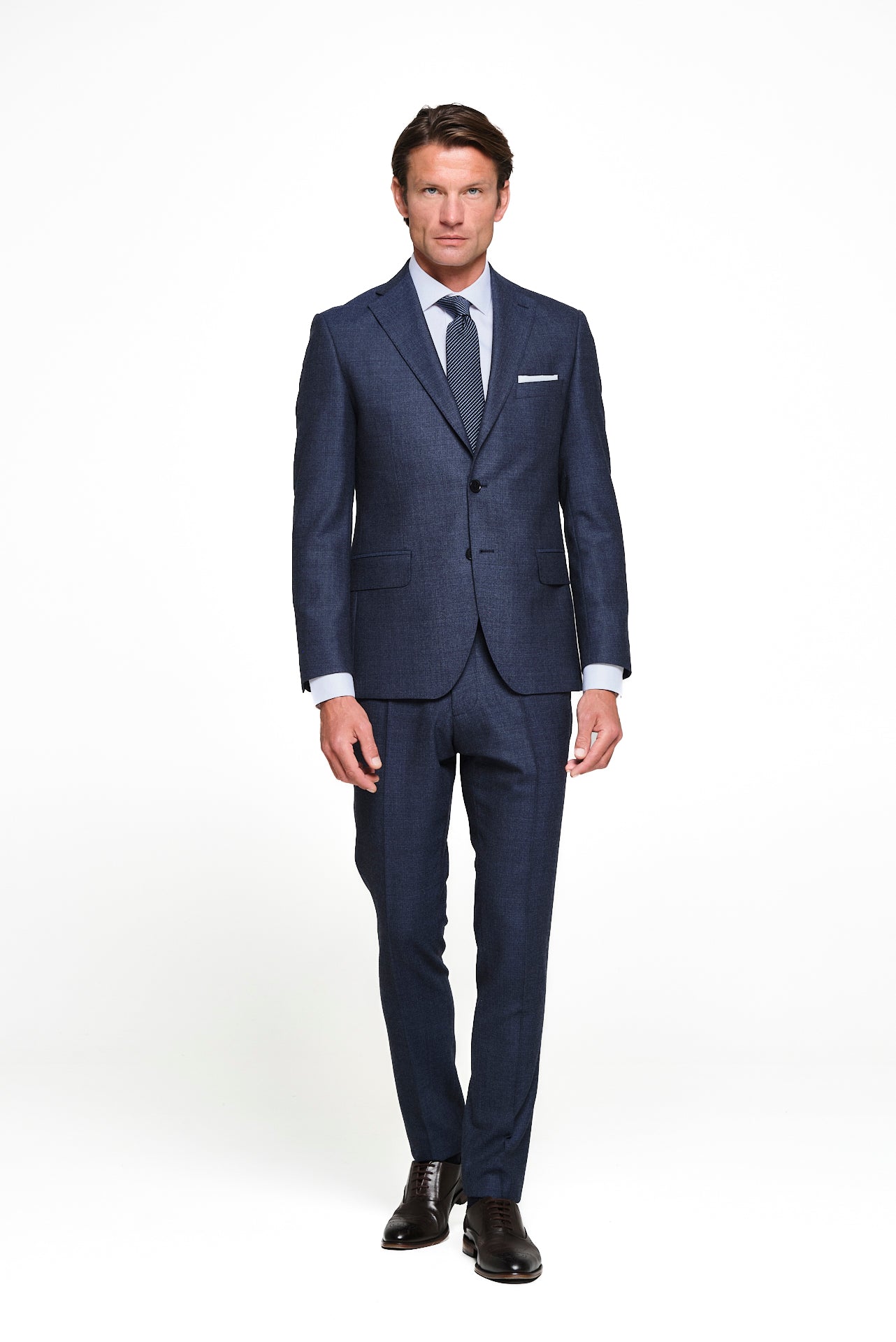 ΑΝΔΡΙΚΟ ΜΠΛΕ ΚΟΣΤΟΥΜΙ VITALE BARBERIS CANONICO SLIM FIT PORTOBELLO'S